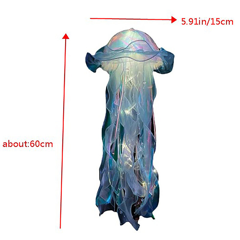 Jellyfish Lamp Portable Flower Room Atmosphere Decoration Bedroom Night Lamp Home Decoration