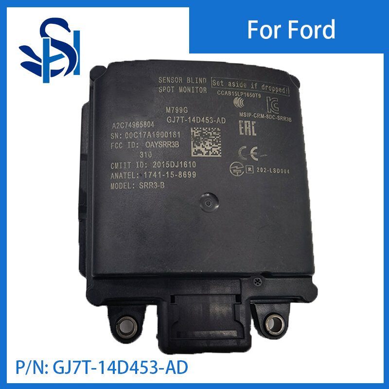 GJ7T-14D453-AD Dodehoek Adaptieve Cruise Afstandscontrole Module Radarsensor Voor Ford Lincoln Mkc Gj7t14d453ad