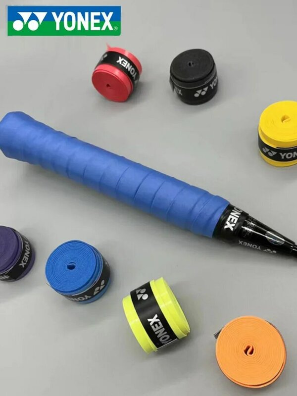 YONEX Overgrip Badminton Racket Viscose Non-slip Sweat-absorbent Yy Flat Tape Grip Handle Tennis Sports Wrapped Tape