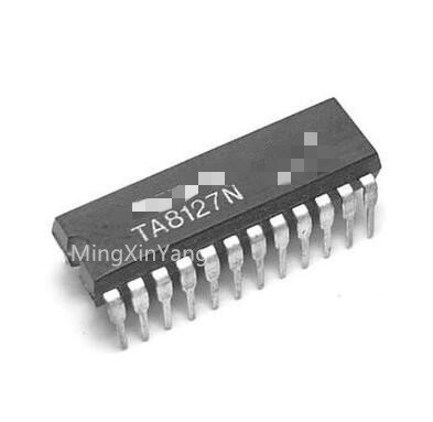 Chip ic circuito integrado ta8127n dip-24 5 peças