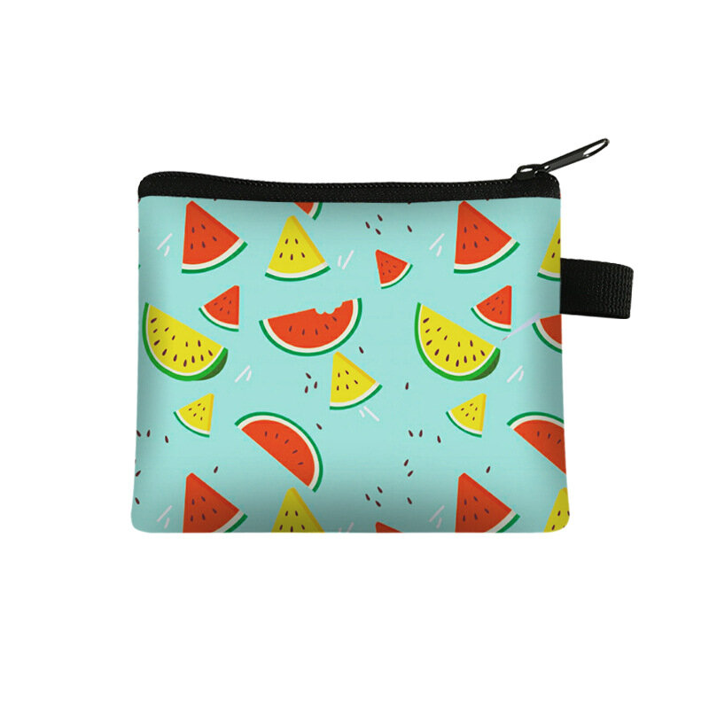 Purse Wallet Mini Fruit Children's Coin Purse Student Card Bag Key Storage Bag Mini Purse Pochette Women Coin Bag handbags SAC