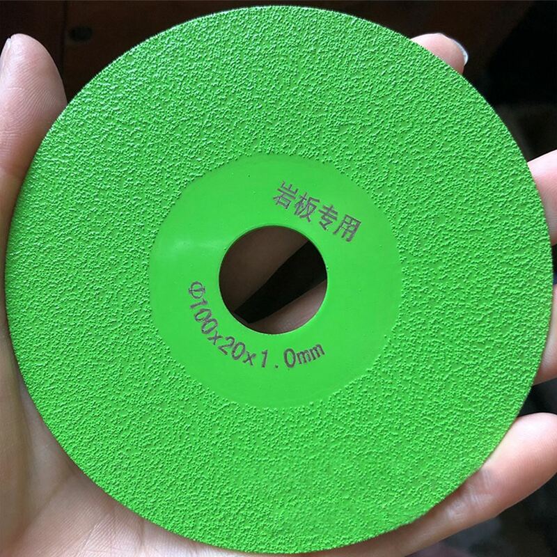 Tile Cutting Disc Diamond Marble Saw Blade Ceramic Glass Jade Brazing Grinding Wheel For Angle Grinder Rotary Tools100×20×1mm