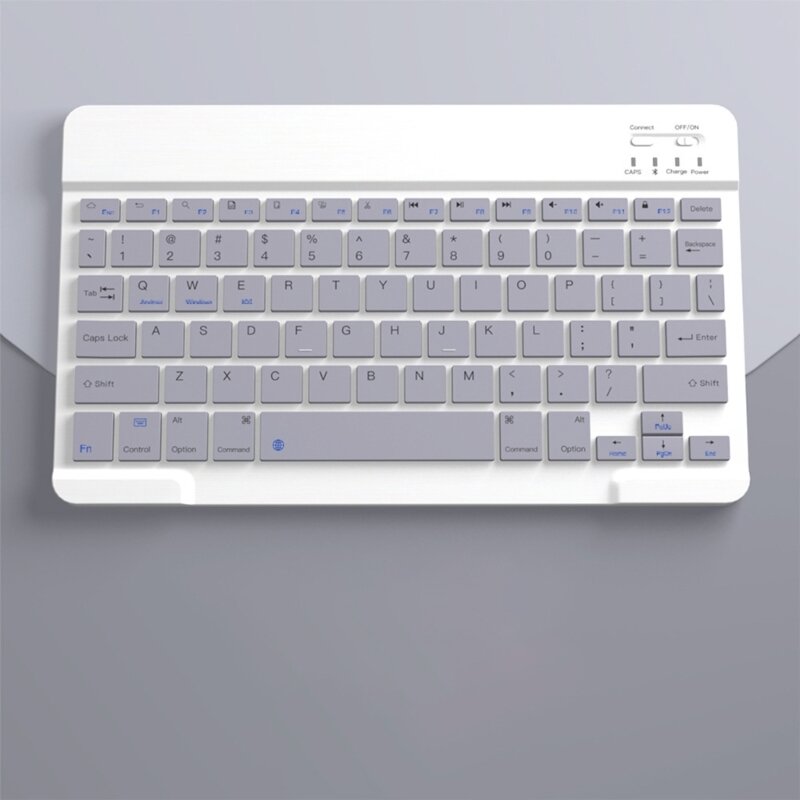 Bezprzewodowa klawiatura Mini akumulatorowa klawiatura kompatybilna do tabletu telefonicznego klawiatura laptopa