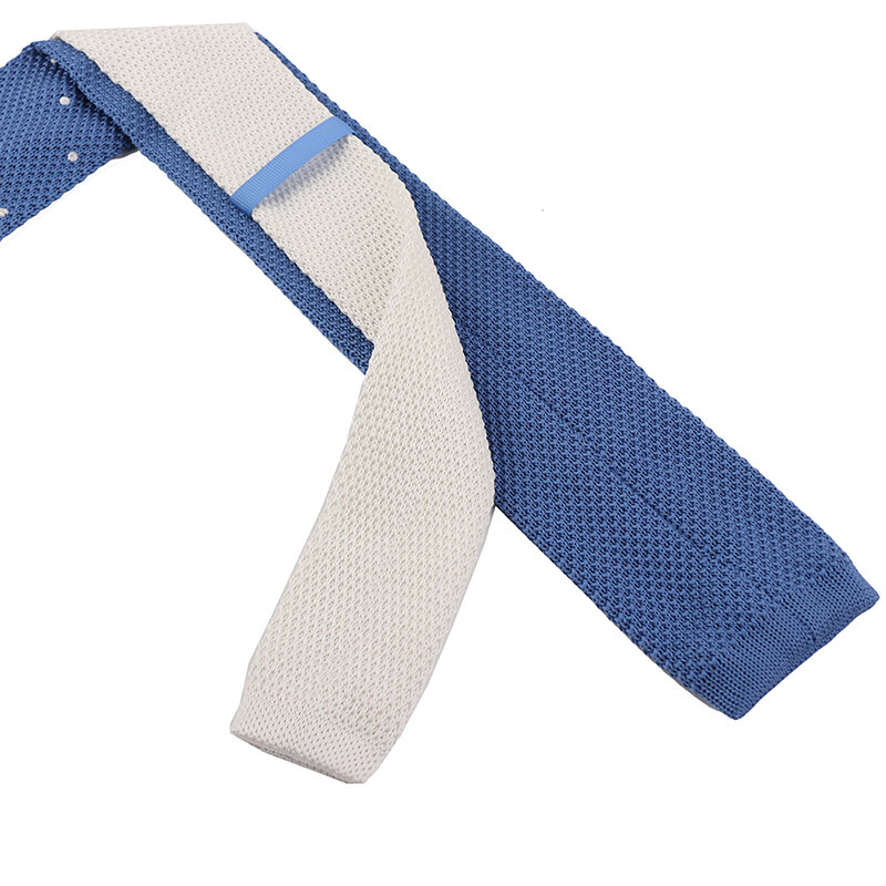 Costeiro smith malha gravata lazer dot listrado gravatas tecido novo estilo britânico magro cravate festa tricô laços para homem