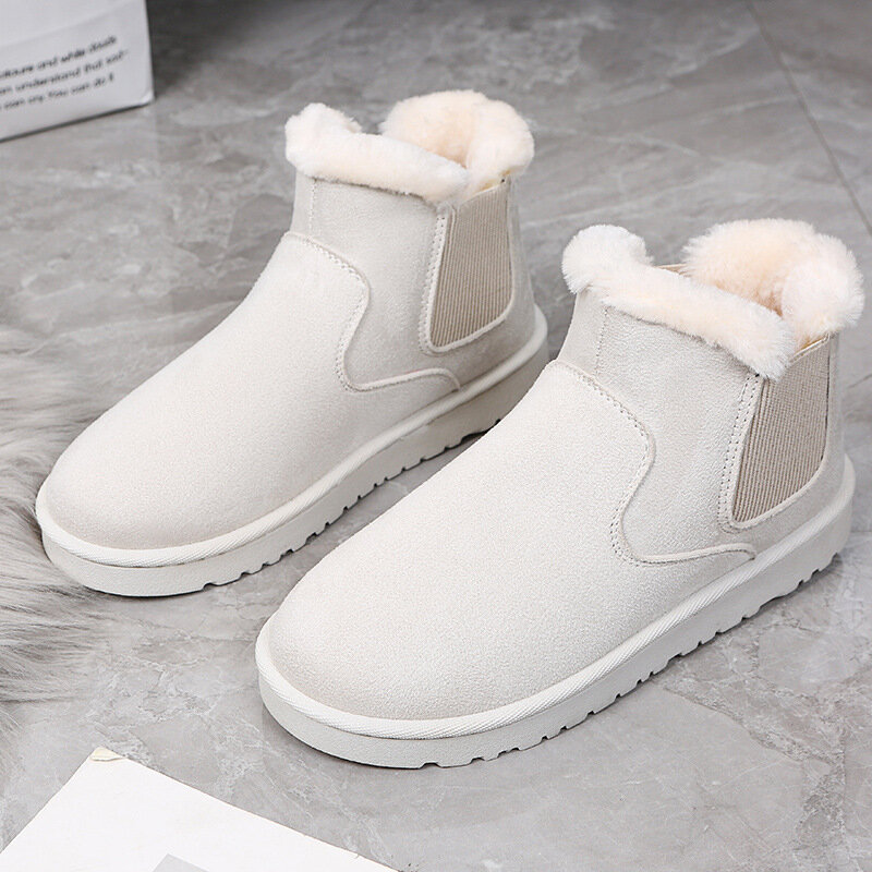 2023 New Autumn and winter  for women thickened  cotton shoes warm