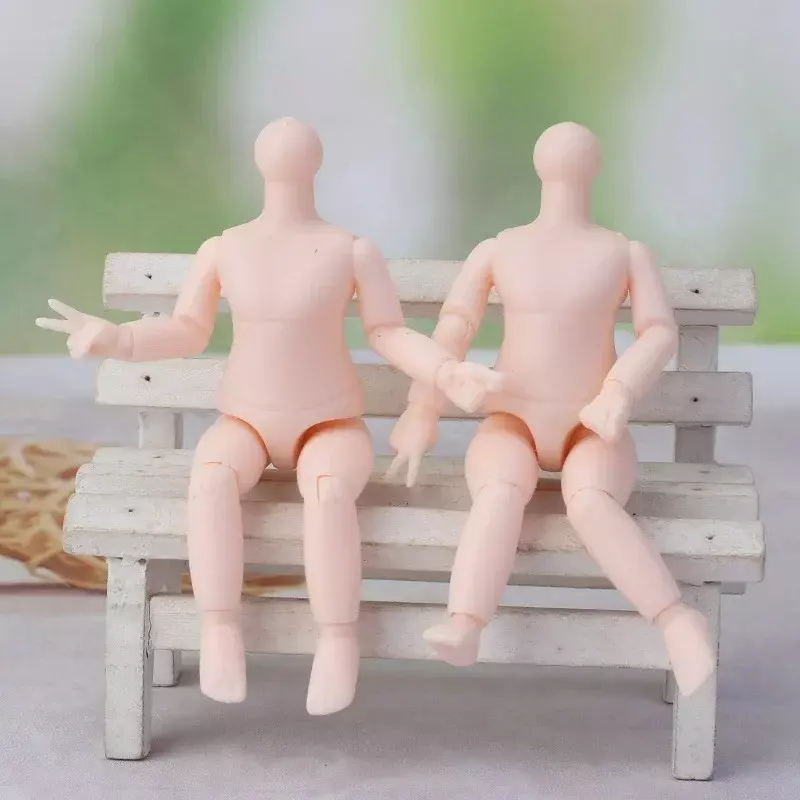Cuerpo de muñeca articulado movible para 10,5 BJD, 1/12 cm, accesorios de cuerpo desnudo, no apto para cabeza de muñeca de 16CM, nueva edición