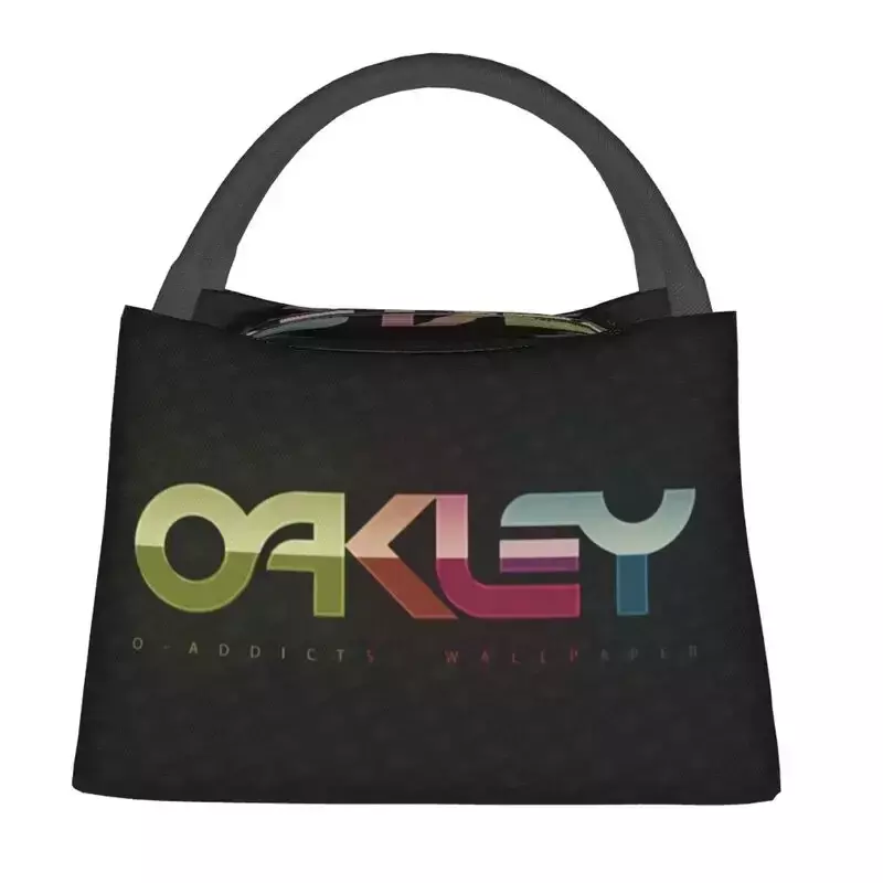 Oakleys-断熱ランチバッグ女性用、再利用可能なクーラー、仕事用サーマルトート、ピクニック、メガネ