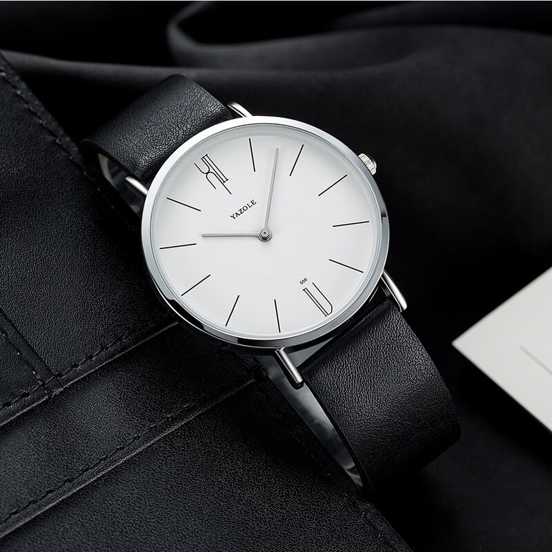 Top Brand Luxury Men Watch Leather Quartz Wristwatches Men's Business Watch Wristwatch Casual Clock Men