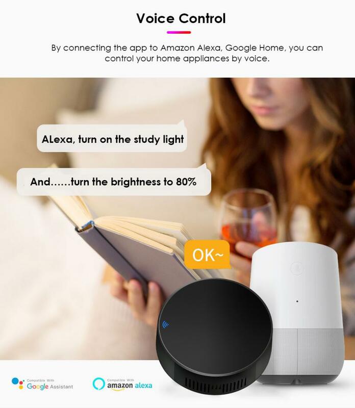 Tuya smart ir fernbedienung smart life für smart home automatisierung ersetzen tv dvd aud ac fernbedienung funktioniert mit alexa google home