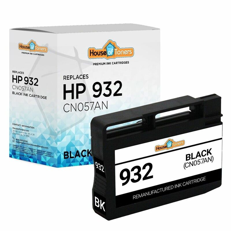 Cartuccia a getto d'inchiostro nera HP 932 (CN057AN) per Officejet 6100 6600 6700 7610