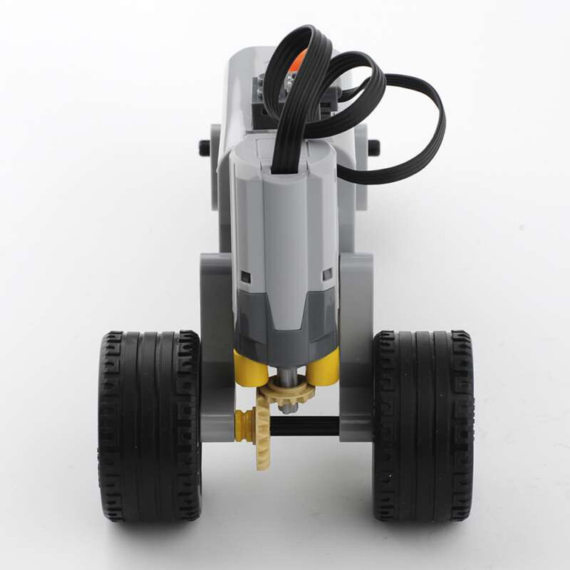 Technische MOC Dreirad Set Ziegel Kit AA Batterie Box M Motor Kompatibel mit legoeds Bausteine 8883 8881 Power Gruppe spielzeug