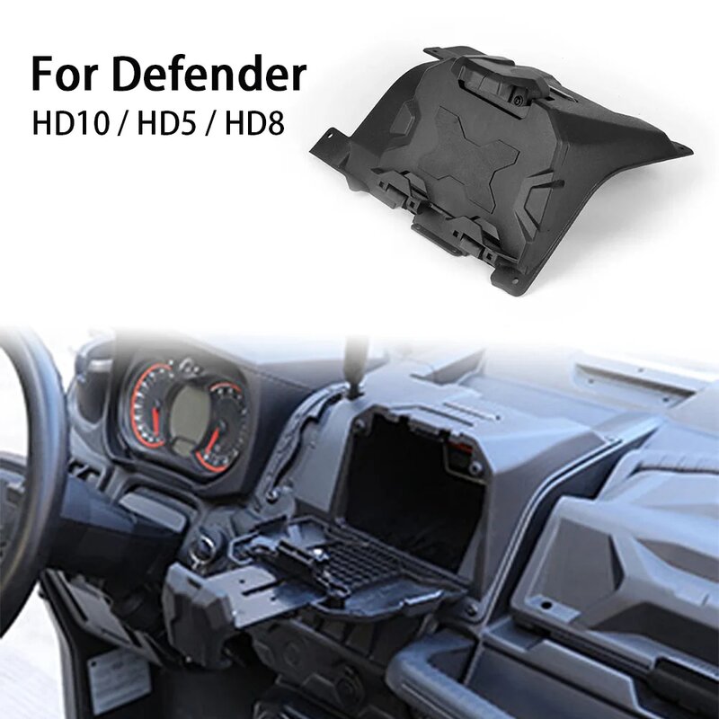 오토바이 GPS 휴대폰 거치대 UTV 전자 태블릿 장치 정리함 보관함, CanAm Defender HD10 HD8 HD5 Max HD10 HD8 2016