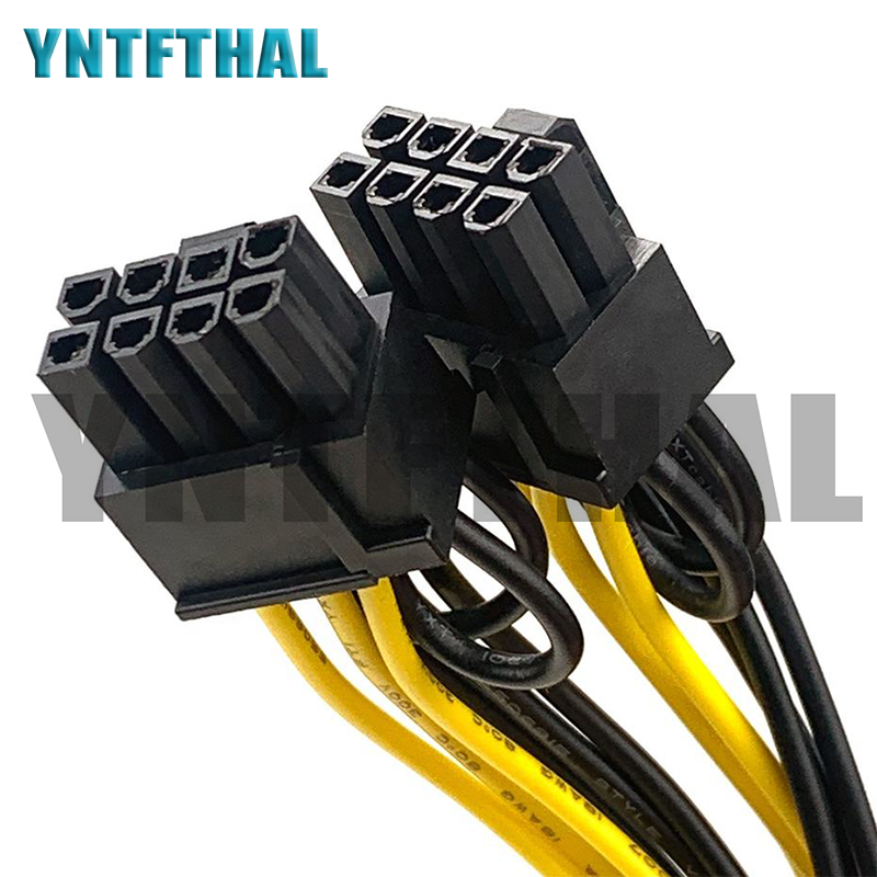 NEW 15 Pin Male To 8 pin ( 6+2 ) PCI-Express PCIe Video Graphic Card GPU Power Adapter Cable 20cm