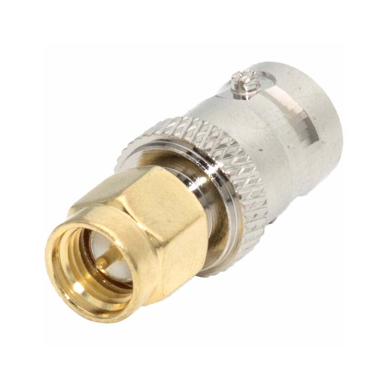 1/2pcs Connectors SMA To BNC Adapter Straight Long Distance Low Power Consumption Transmission Antenna Converter Connector