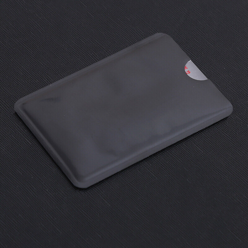 20pcs Anti-Scan Card Sleeve antifurto per RFID carta di credito protettore caso di copertura di blocco porta carte di colore casuale