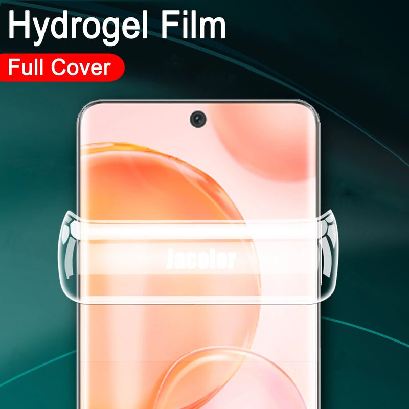 Volledige Cover Film Voor Huawei Honor X8 Film Voor Honor X8 Hydrogel Film 9H Screen Protector Voor Honor 50 lite X9 X7 X8 Film