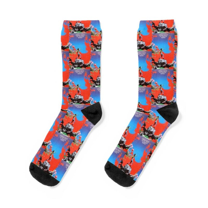 Beste neue Uriah Heep Socken Strümpfe Mann Valentinstag Geschenk ideen Socken für Mann Frauen