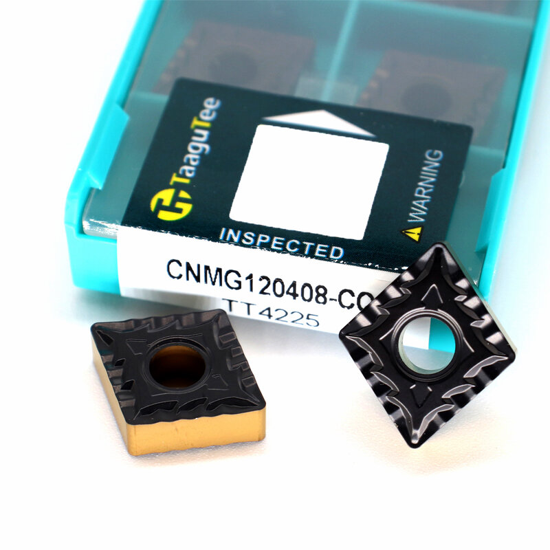 10 قطعة CNMG120408 CQ TT4225 معالجة الصلب الخارجية تحول أداة عالية الجودة كربيد إدراج شفرة سبيكة الصلب