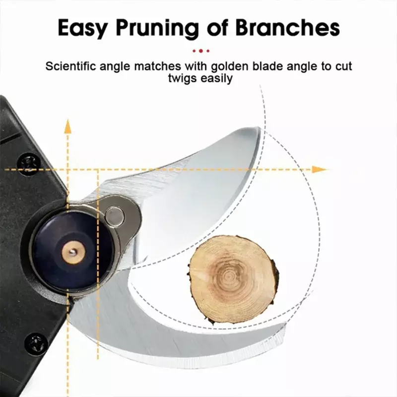 SK5 Brushless Electric Pruning Shears Pruning Shear Spare Blade Replaceable Blades for Rechargeable Garden Shears 2.5 blades