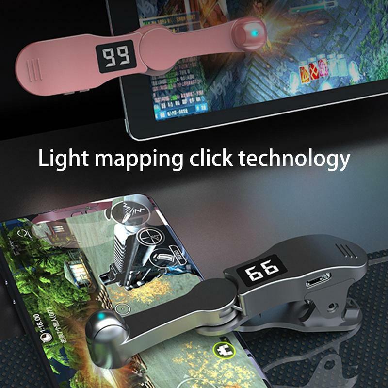 Digital Auto Screen Clicker for Smart Phone Apps Video Live Streaming Gadget Smartphone Game Screen Touch Tripods Tapper