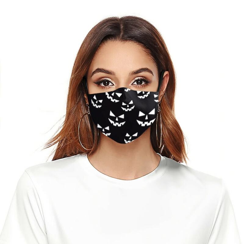 Пылезащитные маски для лица с 3D принтом Лето 2023 комфортные регулируемые реквизиты для ролевых игр для мужчин и женщин