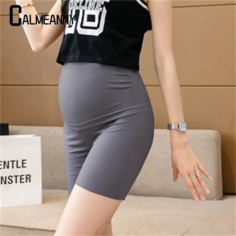 Maternity Three-Cent Pants 2023 Spring Summer Korean Edition Thin Style New Style Comfortable Outerwear Versatile Yoga Pants