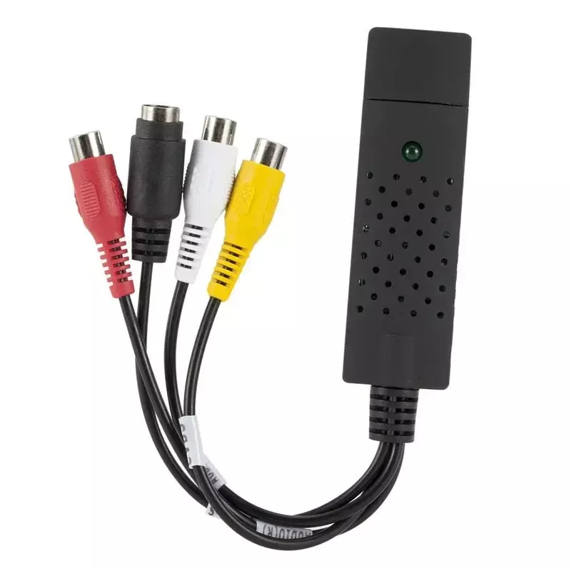 Adaptador video audio do cartão da captação do USB, dispositivo do conversor do cabo do USB