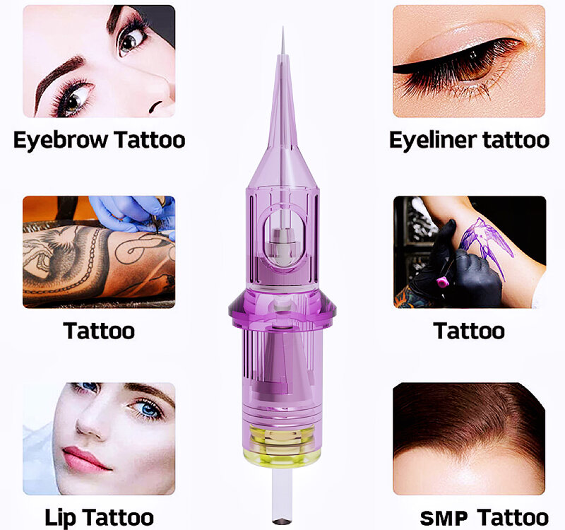 HUMINGBIRD tattoo cilinder naald 20 pcs/doos RL professionele tattoo benodigdheden Menselijk lichaam artiest tattoo cilinder