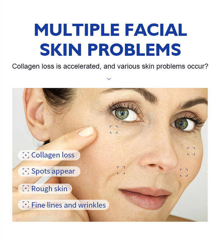 50g Anti-Wrinkle Anti-aging Firming Serum Hyaluronic Acid Vitamin A Retinol Face Cream For Women Lighten Wrinkles Dark Spots