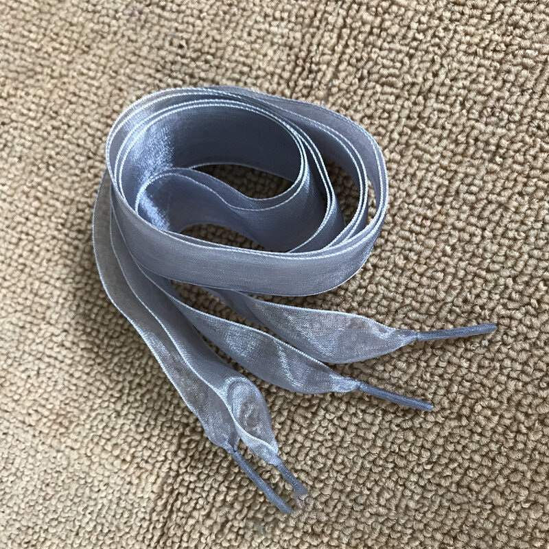 Шнурки женские шифоновые, 140 см, 1 пара