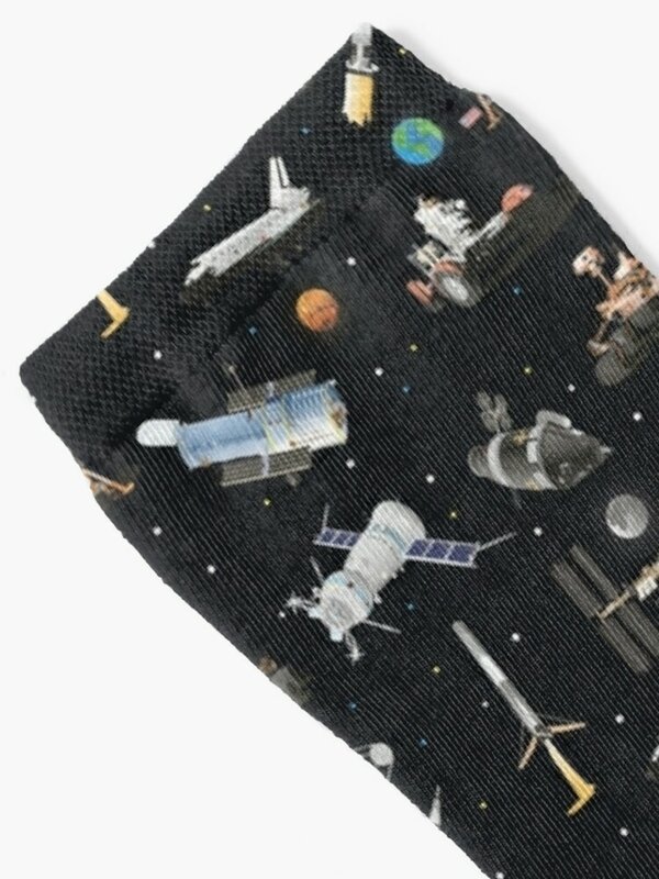 جوارب ساخنة مضادة للانزلاق للنساء والأطفال ، استكشاف الفضاء ، جوارب كرة قدم فاخرة ، العام الجديد
