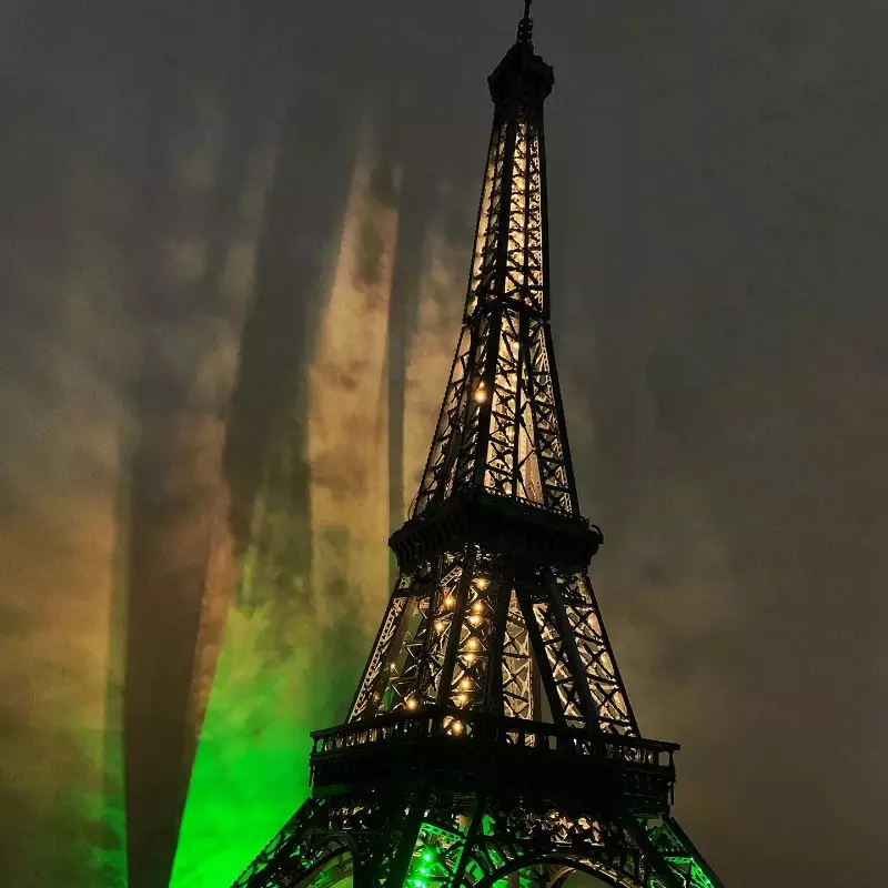 Zestaw oświetlenia LED do 10307 Wieża Eiffla PARIS Zestaw klocków do budowania owocowej architektury Zabawki dla majsterkowiczów (nie zawiera klocków)