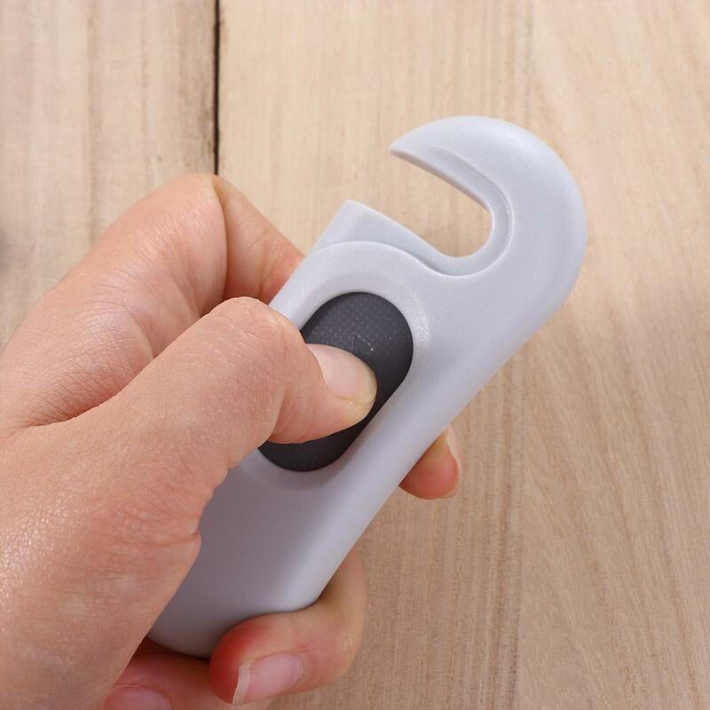 ドア用のネジ付きプラスチック製安全ロック,ドア用の指指の傷防止ロック,冷蔵庫のドアロック