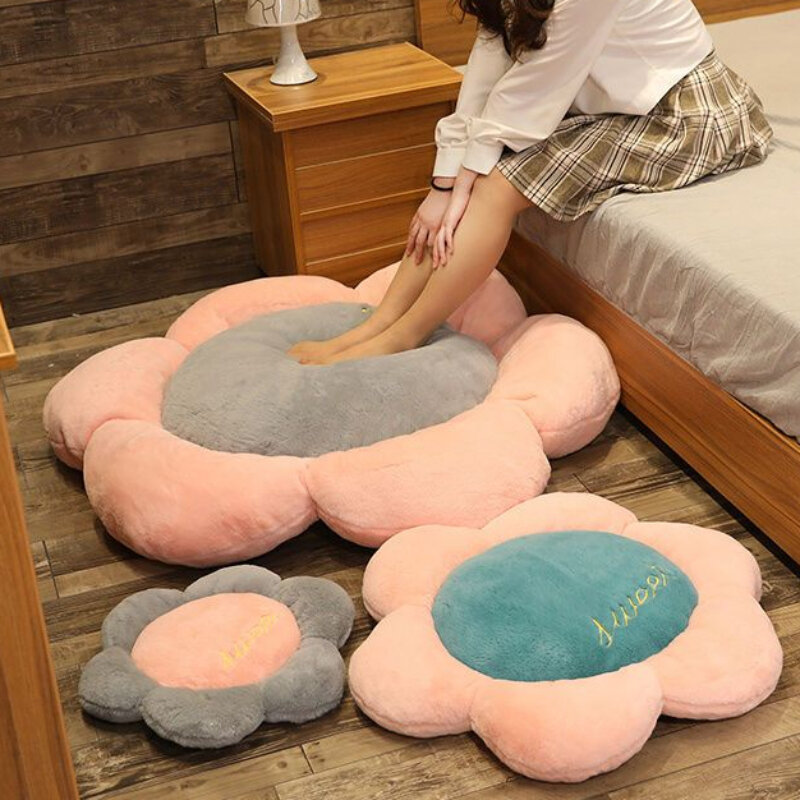 Подушка для сиденья в японском стиле, напольный коврик для спальни, дивана, балкона, татами, декоративная подушка, прикроватная спинка, одеяло для девушек