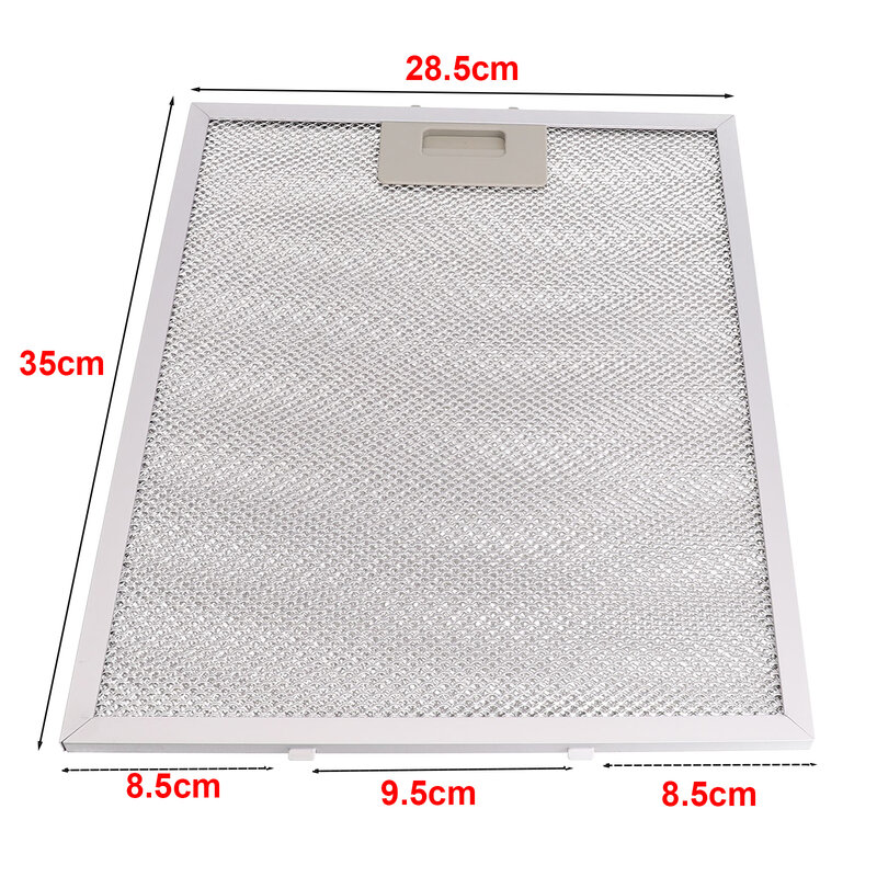 Accessories Cooker Hood Filter Kitchen Supplies Metal Mesh Silver Stainless Steel Extractor Vent Filter Brand New