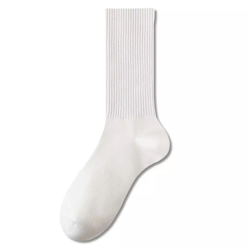 Middle Tube Pure Cotton Antibacterial Winter Warm Women's Pure Cotton Socks