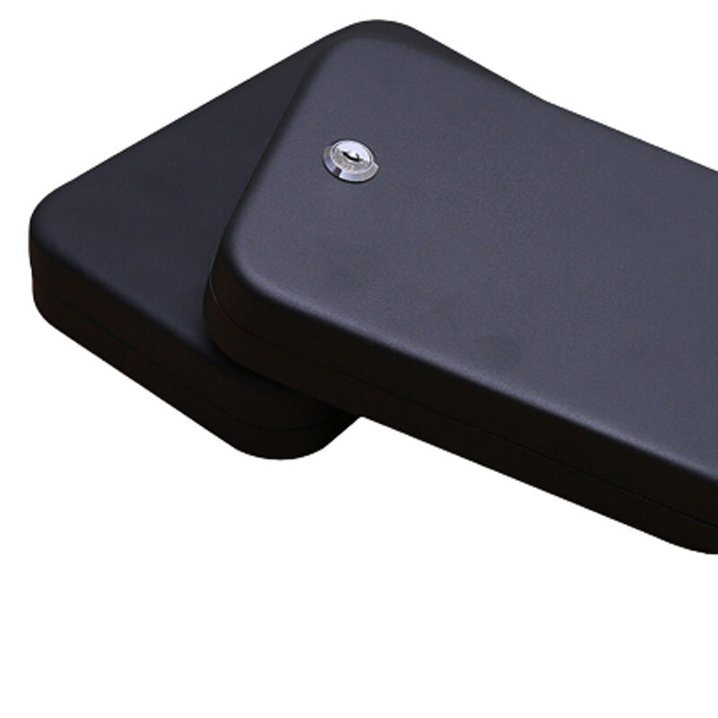 Kotak keamanan portabel baru kotak keamanan Pistol keselamatan uang perhiasan kotak uang aman dengan kunci kombinasi kata sandi untuk rumah mobil kantor aman