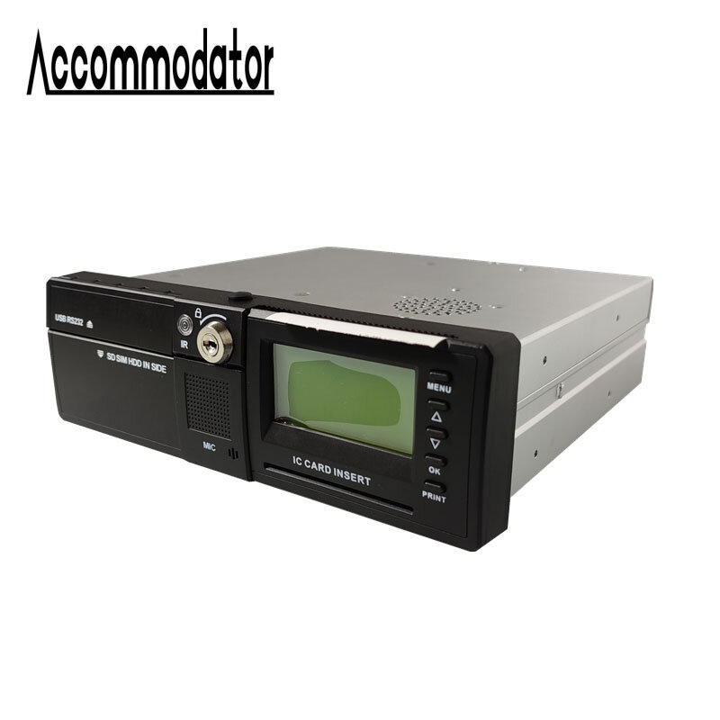 Dispositivo de grabación de vídeo para coche, dispositivo de grabación de alta calidad, 1080P, H.265, 4 canales, SD, disco duro, MDVR, 4G, GPS, Terminal de conducción