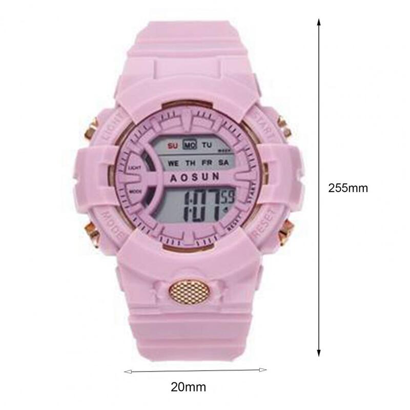 Schöne Armbanduhr stilvolle elektronische Uhr Digital anzeige multifunktion ale digitale elektronische Uhr