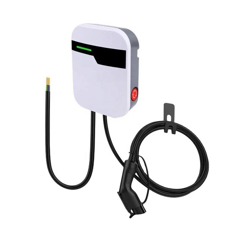 Wallbox 7KW 11KW  22kw Level 2 Fast Charging Station EV Wall Charger 32A Wall Mount EV Charger