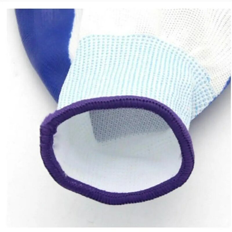1 para nylonowe rękawice ogrodowe wodoodporne odporne na uderzenia dwuwarstwowe powlekane lateksem antypoślizgowe odporne na zużycie do obsługi na zewnątrz