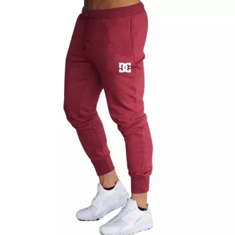 2024 Fashion men's leisure sports thin pants men's pants spring and autumn new sports sweatpants outdoor jogging pants