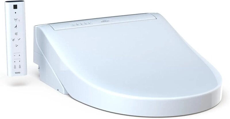 TOTO SW3083#01 WASHLET C5 Round Electronic Bidet Toilet Seat, C5Round, Cotton White