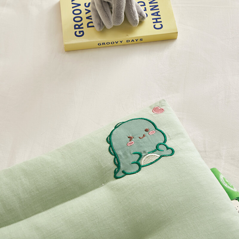 유아 베개, 어린이 수면 베개, 2 세 유아용, 작은 베개, 아기 베개, 수면 세척 가능, 1 개