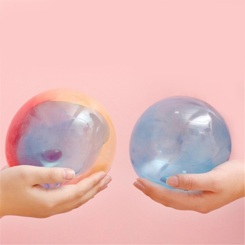 Ballons colorés en plastique, soufflez vos ballons à bulles pour l'anniversaire des enfants
