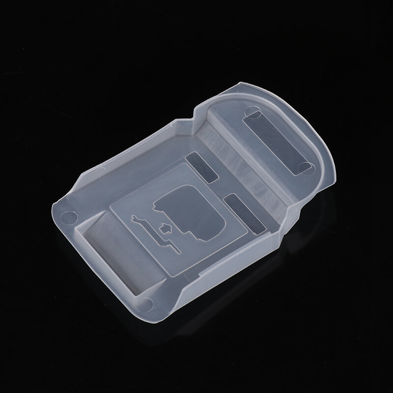 1PCS Dust Cover Sheath Shield Contact Protection Cap Battery Holder Case For 14.4V 18V Li-ion Batteries Transparent