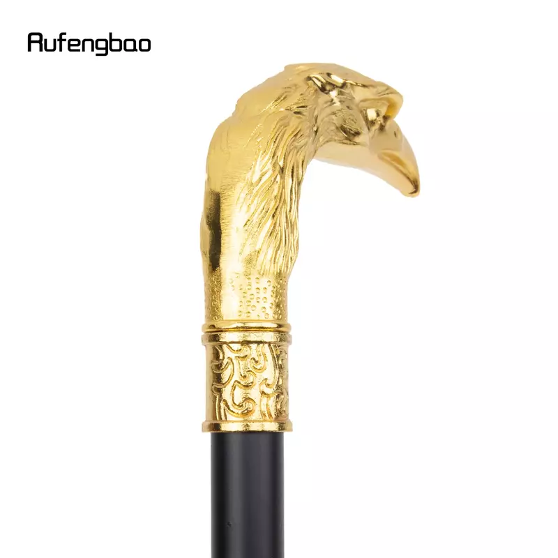 Длинная трость Golden Eagle с рельефным тотемным плечом, модная трость, трость для джентльмена, трость для прогулок с ручкой, 93 см
