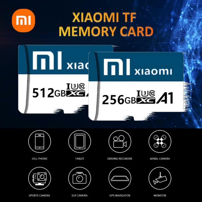 Микро-TF SD-карта MIJIA Xiaomi, карта памяти TF/SD, 1 ТБ, 512 ГБ, 64 ГБ, оригинальная мини-карта памяти класса 10, флэш-карта для камеры