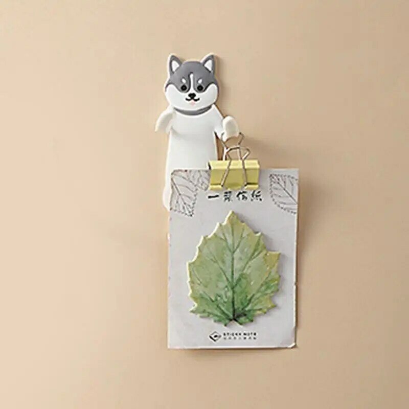 Cute Towel Hooks Cute Pet Hooks For Coat Waterproof Creative Adhesive Coat Hook Decorative Wall Hooks Reusable Animal Shape