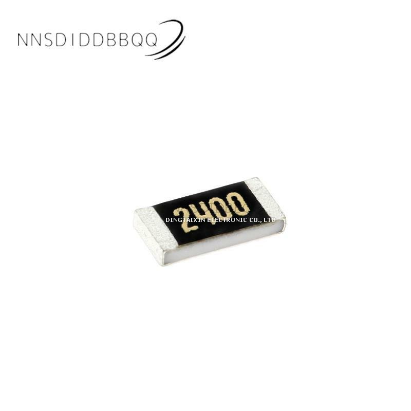 10 шт., чиповый резистор 1206 Ом, 2400 Ом (0.1%) ±, резистор ARG06BTC2400 SMD, электронные компоненты